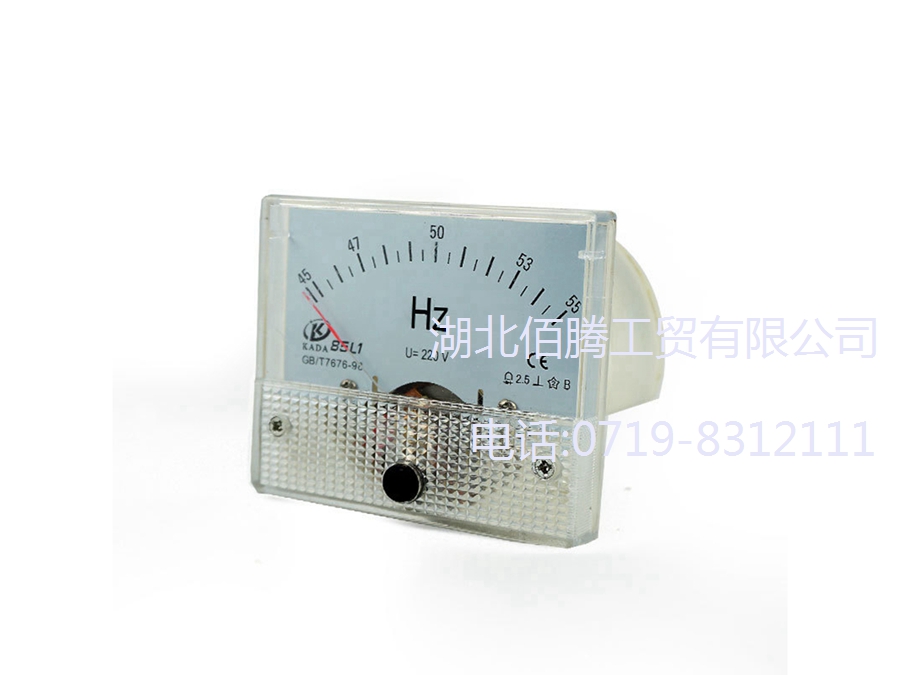 85L1HZ发电机专用指针式频率表 45-65HZ